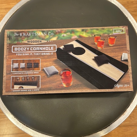 The Kraftsman Co. Games New The Kraftsman Co Wooden Boozy Cornhole